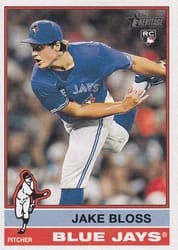 2025 Topps Heritage Base Set Jake Bloss #147 card