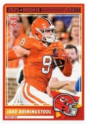 2025 Score Rookies Jake Briningstool #74 card