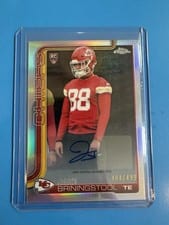 2025 Topps Chrome Retail Rookie Autographs Jake Briningstool #RRA-JBR card