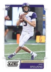 2019 Score Base Set Jake Browning #416 card