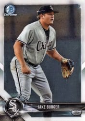 2018 Bowman Chrome Prospects Jake Burger #BCP37 card