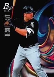 2018 Bowman Platinum Top Prospects Jake Burger #TOP-9 card