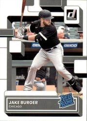 2022 Donruss Base Set Jake Burger #37 card