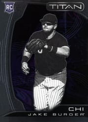 2022 Panini Chronicles Titan Jake Burger #13 card