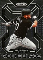 2022 Panini Prizm Rookie Class Jake Burger #RC-24 card
