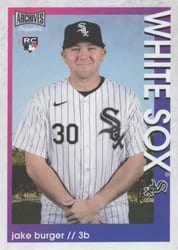 2022 Topps Archives Snapshots Base Set Jake Burger #32 card