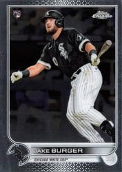 2022 Topps Chrome Base Set Jake Burger #29 card