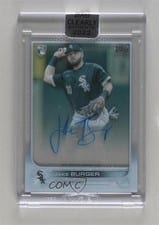 2022 Topps Clearly Authentic Clearly Authentic Autographs Jake Burger #CAA-JB card