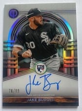2022 Topps Tribute League Inauguration Autographs Jake Burger #LIA-JBU