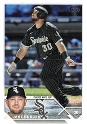 2023 Topps Base Set Jake Burger #528 card