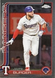 2025 Topps Chrome Update Base Set Jake Burger #USC37 card