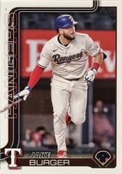 2025 Topps Update Base Set Jake Burger #US98 card
