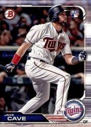 2019 Bowman Base Set Jake Cave #61 card