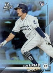 2019 Bowman Platinum Base Set Jake Cave #61 card