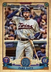 2019 Topps Gypsy Queen Base Set Jake Cave #156 card