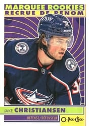 2022-23 O-Pee-Chee Retro Jake Christiansen #575 card