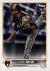 2022 Topps Mini Base Set Jake Cousins #20 card