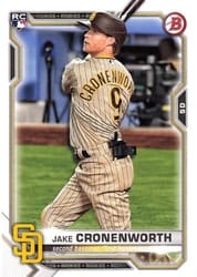 2021 Bowman Base Set Jake Cronenworth #45 card