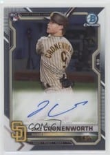 2021 Bowman Chrome Rookie Autographs Jake Cronenworth #CRA-JCR card