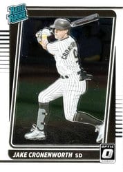 2021 Donruss Optic Base Set Jake Cronenworth #62 card