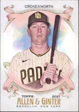 2021 Topps Allen & Ginter Jake Cronenworth #99 card