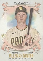 2021 Topps Allen & Ginter Base Set Jake Cronenworth #99 card