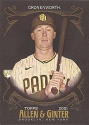 2021 Topps Allen & Ginter X Base Set Jake Cronenworth #99 card