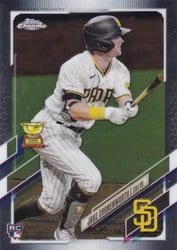 2021 Topps Chrome Base Set Jake Cronenworth #49 card