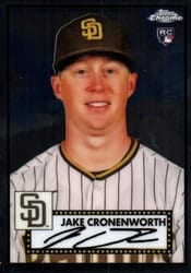 2021 Topps Chrome Platinum Anniversary Base Set Jake Cronenworth #13 card