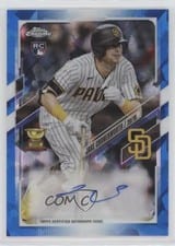 2021 Topps Chrome Sapphire Edition Rookie Autographs Jake Cronenworth #RA-JC card