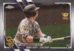 2021 Topps Chrome Update Base Set Jake Cronenworth #USC25 card