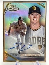 2021 Topps Gold Label Framed Autographs Jake Cronenworth #FA-JCR card