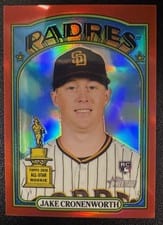 2021 Topps Heritage Jake Cronenworth #641 card