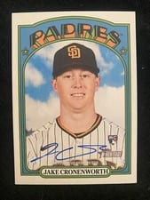 2021 Topps Heritage Real One Autographs Jake Cronenworth #ROA-JC card