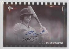 2022 Topps Black & White Autographs Jake Cronenworth #13A card