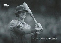 2022 Topps Black & White Base Set Jake Cronenworth #13 card