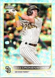 2022 Topps Chrome Logofractor Edition Base Set Jake Cronenworth #26 card