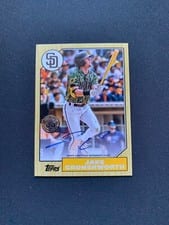 2022 Topps Update 1987 Topps Autographs Jake Cronenworth #87BA-JC card