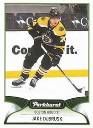 2021-22 Parkhurst Base Set Jake DeBrusk #170 card