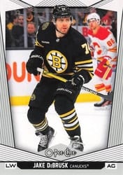 2024-25 O-Pee-Chee Base Set Jake DeBrusk #417 card