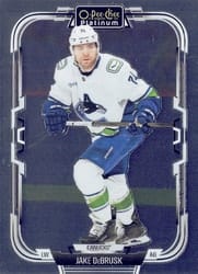 2025-26 O-Pee-Chee Platinum Base Set Jake DeBrusk #44 card