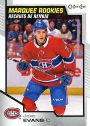 2020-21 O-Pee-Chee Base Set Jake Evans #506 card