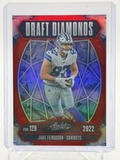 2025 Panini Absolute Draft Diamonds Jake Ferguson #DD-JFN card