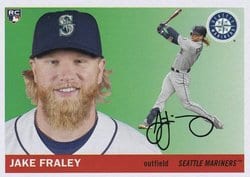 2020 Topps Archives Base Set Jake Fraley #85 card