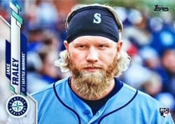 2020 Topps Base Set Jake Fraley #401b card