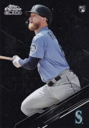 2020 Topps Chrome Black Base Set Jake Fraley #59 card