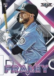 2020 Topps Fire Base Set Jake Fraley #118 card