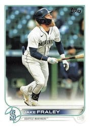 2022 Topps Base Set Jake Fraley #545 card