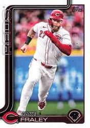 2025 Topps Base Set Jake Fraley #675 card
