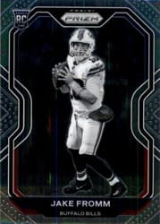 2020 Panini Prizm Base Set Jake Fromm #310 card